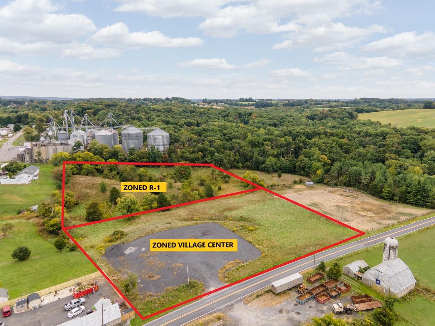 7539 Dance Hall Rd - 2± ac Commercial & 5± ac Residential Lot